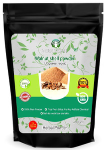 AYURVEDASHREE Walnut Shell Powder for Scrub Formulation 200 Gm | No Silica and Any Artificial Additives | for Homemade Natural Scrub | Exfoliating Fa