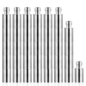 LXUEJIE 40 PCS Scrapbook Extension Posts, Silver Chicago Screws and Extention Posts Album Extender Post Replacements for Binding Extending Scrapbook