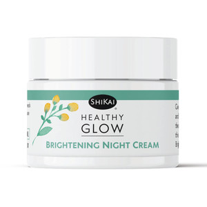 ShiKai Healthy Glow Brightening Night Cream (1 oz) | Hydrating Skin Lotion | With Vitamins C, E, Niacinamide | Provides a healthy glow in skin.