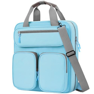 Betoores 3 Ring 3 Inch Zipper Binder, 700 Sheets Large Capacity Waterproof School Binder, D-Ring Zip Up Binder Bag with Shoulder Strap, Compatible wi