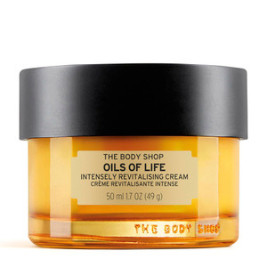 The Body Shop Oils of Life Intensely Revitalizing Cream - Lightweight, Nourishing Cream - Revitalizes Skin - 1.7 Fl Oz
