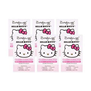 The Crème Shop Hello Kitty Bye Bye Blackheads Nose Pore Strips, Nose Pore Mask - Pack of 6