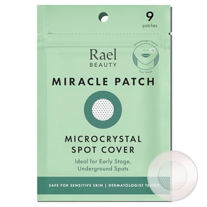 Rael Pimple Patches, Miracle Microcrystal Spot Cover - Hydrocolloid Acne Pimple Patch with Tea Tree Oil, Early Stage Zits and Blemish, Korean Skin Ca