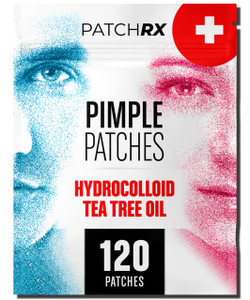 Pimple Patches for Face (120 Pack), Hydrocolloid Patch with Tea Tree Oil - Pimple Patch Zit Patch and Pimple Stickers - Hydrocolloid Acne Patches for