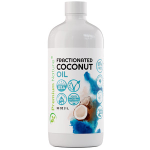 Premium Nature Fractionated Coconut Oil Massage Oil Carrier Oil for Essential Oils Mixing Dry Skin Moisturizer Fractionated Coconut Oil for Essential
