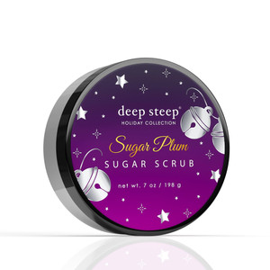 Deep Steep Holiday Sugar Scrub- Winter Collection (Sugar Plum)