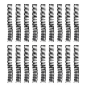 Spiral Binding Coil 18 Pcs Binding Coils Kit, Sturdy PVC Plastic 38mm Diameter 48 Loop 4:1 Pitch 310 Sheet Capacity Spiral Binding Spine for A4 Paper