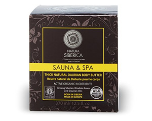 Natura Siberica Sauna & SPA Natural Rich Daurian Body Butter Active Organics 370ml by Natura Siberica