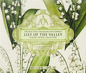 AAA by Somerset Lily of the Valley Travel Set, 4 X 50ml