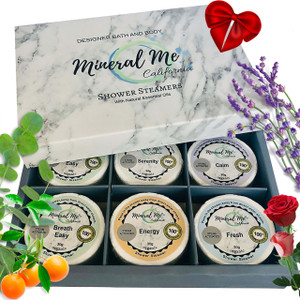 Shower Steamers Aromatherapy - Organic Natural Shower Bombs Vapor Tablets, Aromatherapy for Home Spa, Relaxing Self Care Birthday Gifts, Easter Baske