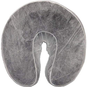 Therapist's Choice® Disposable Fitted Face Rest Covers, (50 pcs per Bag), Color: White (Bag of 50pcs)