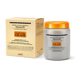 Guam Anti-Cellulite Hot Seaweed Mud ORIGINAL FORMULA | Sculpting Body Wrap To Remove Cellulite, Skin Tightening Treatment For Thighs And Legs, Inches