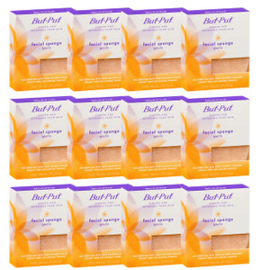 Buf-Puf Gentle Facial Sponge, Dermatologist Developed, Removes Deep Down Dirt & Makeup That Causes Breakouts and Blackheads, Reusable, Exfoliating, 1