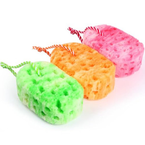 3 Pcs Bath Shower Sponge for Woman Man Relaxing Massage Body exfoliating Loofah Sponge Deep Cleansing