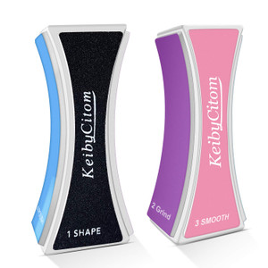 Nail Files and Buffers - Professional Nail Buffer Block for Shaping Polishing, New Natural Nail Polisher with 4 Sides for Nail Art Gel Suit for Home