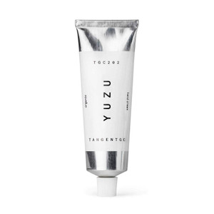 Tangent GC Yuzu Organic Hand Cream  Hydrating Scented Hand Lotion for Dry Skin with Soft Citrus, Zesty Lemon & Delicate Floral Notes, Vegan, Cruelty