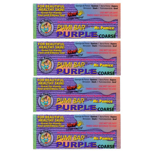 Mr. Pumice Purple PUMI Bar - Extra-Coarse, Pumice Stone for Feet Callus Remover, Pedicure Tools for Feet, Foot Scrubber for Dead Skin Remover, Foot C