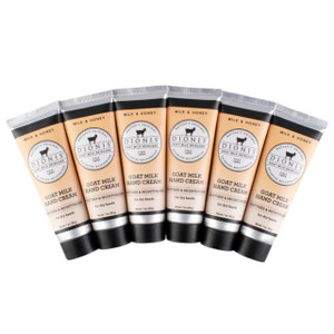 Dionis Goat Milk Hand Cream Milk & Honey 1oz (Pack of 6)