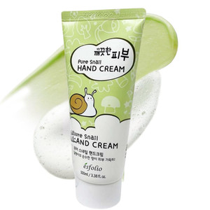 esfolio Pure Skin Snail Hand Cream  Deep Moisturizing & Restoring Hand Lotion with Snail Mucin, Hydrating & Nourishing for Dry Skin  Non-Greasy, Fa