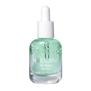 Nailtopia Fresh Soothing and Smoothing Kiwi Oil - Hydrating Cuticle Oil for Dry Skin - Bio-Sourced Skincare - Nail, Scalp, and Lip Oil - 0.41 oz