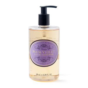 SOMERSET TOILETRY Naturally European Plum Violet Luxury Hand Wash, Cleanse & Moisturise - 500ml | Natural Soap Ideal for Sensitive Skin | Hand Soap,