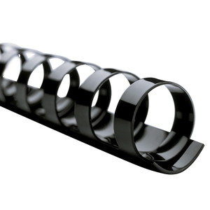 Office Depot® Brand 1" Binding Combs, 200-Sheet Capacity, Black, Pack Of 50