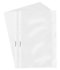 TYH Supplies 200 Pack Legal Size Standard Clear Sheet Protectors | 8.5 x 14 Inch Glossy Plastic Document Page Protectors | Top Loader Plastic Sleeves