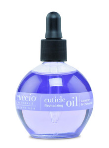 Cuccio Naturale Cuticle Revitalizing Oil - Lavender & Chamomile - Moisturizes, Strengthens Nails - 2.5 oz