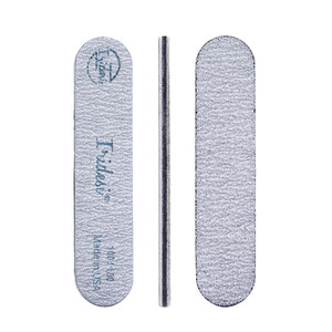 Iridesi Mini Zebra Nail File 100 180 Emery Boards 3.5 Inches Long by .75 Inches Wide Fingernail Filers Per Pack 50
