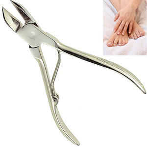 Camila Solingen CS12 Professional 4" Fingernail Toenail Nipper/Clipper/Cutter for Manicure/Pedicure. Heavy Duty Precision Super Sharp Curved Stainles