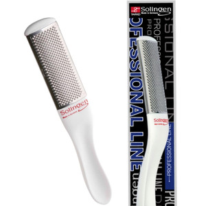 Solingen Professional Stainless Steel | Foot File | Foot Rasp | Callus Remover Best Foot Care Pedicure Tool To Remove Hard Skin | Can Be Used on Both