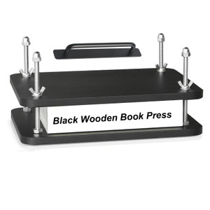Dddzerong Book Binding Binding Press Wooden 11.7x8 inch,Book Press Bookbinding is Easy to Assemble for DIY Enthusiasts