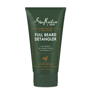 SheaMoisture Beard Conditioner, Full Beard Detangler for Full Beards, Maracuja Oil and Shea Butter, Paraben Free, 4 oz