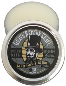 GRAVE BEFORE SHAVE Gentlemen's Blend Beard Balm (Bourbon Scent) (2 oz.)