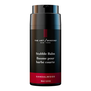 The Art of Shaving Beard Balm, Conditioner for Stubble to Hydrate Skin and Hair, Sandalwood, 3.3 Oz