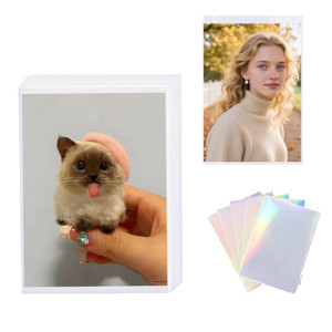 100 Pcs Kpop Photocard Sleeves (57x88mm),Clear Polypropylene Card Protector for Albums Photocards, PVC Free and Acid Free, Idol Photo Cards Protector