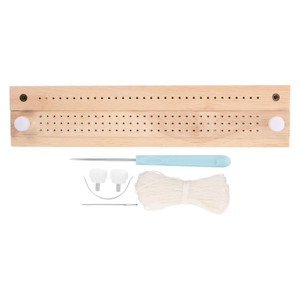 COHEALI Book Binding Kit with Adjustable Punching Tool and Stitching Cradle for DIY Journals Notebooks Paper Crafts Handmade Bookbinding Supplies