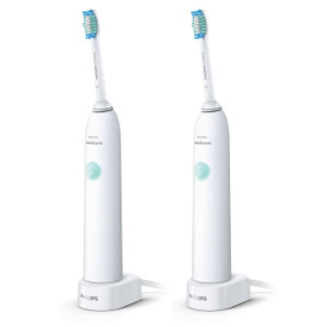 Philips Sonicare Dailyclean Rechargeable Electric Toothbrush, 2 Count