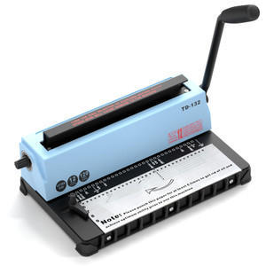 Manual Binding Machine Spiral Coil Binder, Spiral Binding Machine, Mefape Coil Binding Machine, Punching Max to 12 Sheets/Binding Max to 120 Sheets (