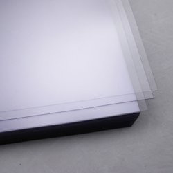 8.5 x 14 inch Legal Size Clear Plastic Binding Covers 7 mil [pk of 100] unpunched Sheets