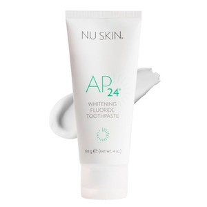 Nu Skin AP 24 Whitening Fluoride Toothpaste | AP 24 Blend | Vanilla Mint Flavor | Brightens Teeth | Removes Surface Stains | Prevents Dental Cavities