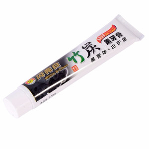 Bamboo Charcoal Toothpaste Whitening Formula Fresh Breath Whitener Effect 100g