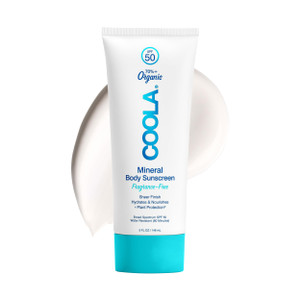 COOLA Organic Mineral Sunscreen SPF 50 Sunblock Body Lotion, Dermatologist Tested Skin Care For Daily Protection, Vegan and Gluten Free, Fragrance Fr