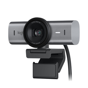 Logitech MX Brio Ultra HD 4K Collaboration, Streaming Webcam, 1080p at 60 FPS, Show Mode, Works with Microsoft Teams, Zoom, Google Meet, Nintendo Swi