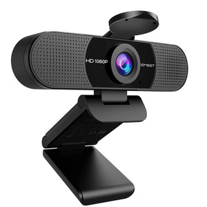 EMEET 1080P Webcam with Microphone, C960 Web Camera, 2 Mics Streaming Webcam, 90°FOV Computer Camera, Plug and Play USB Web Cam for Online Calling/Co