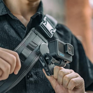 Rugvis Backpack Clip Mount,360° Rotation Shoulder Bag Belt Strap Mount Compatible with GoPro Hero 13, 12, 11, 10, 9, 8, DJI Action 6/5 Pro/4/3, Insta