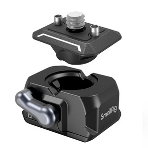 SMALLRIG Quick Release Plate Drop-in HawkLock mini Quick Release Camera Mount Adapter with 1/4" Screw, for Camera Clamp, Super Clamp, Ball Head, Trip
