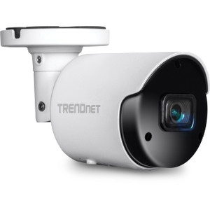 TRENDnet Indoor Outdoor 5MP H.265 PoE Bullet Network Camera, IP66 Rated Housing, IR Night Vision up to 30m (98 ft.), Security Surveillance Camera, mi