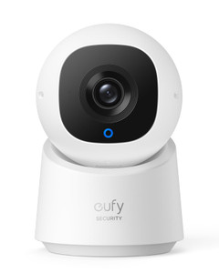 eufy Security Indoor Cam C210, Home Security Camera, 1080p Resolution 360° PTZ, Plug-in Security Indoor Camera with 2.4G Wi-Fi, Human/Motion AI, Nigh