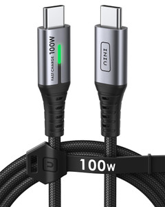 INIU USBC Cable 3.3ft, Black iPhone Cord USB C Fast Charging for iPhone 17 16 15 Pro Max Samsung S25 S24 Laptops MacBook iPad Air Switch etc.